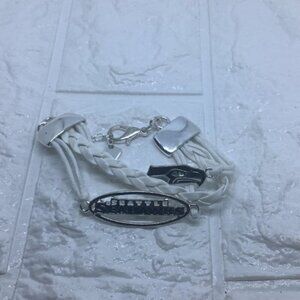 Ashley Bridget Seattle Seahawks Multilayer‎ Bracelet White Unisex